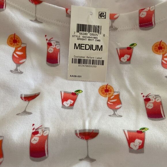 Charter club T-shirt NWT size M - Picture 4 of 8